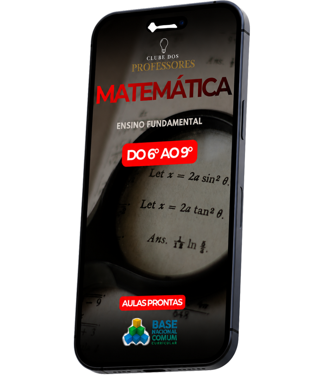 Aulas Prontas Pro de Matemática no celular